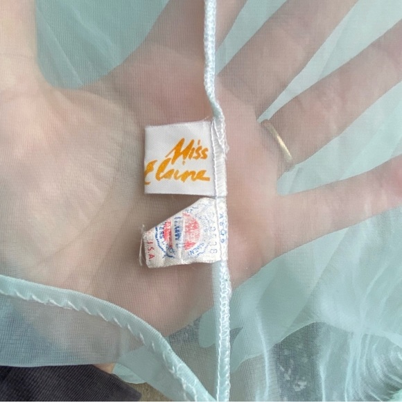 Miss Elaine Sheer vintage robe - Picture 5 of 7